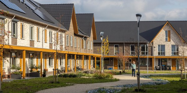 De woonwijk Kop van Waal in Tiel